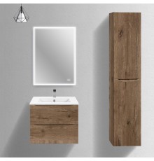 Мебель для ванной комнаты Vincea Mia Slim 60, 2 ящика, дуб винтаж