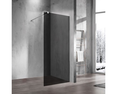 Душевая перегородка Vincea Walk-in VSW-1H120CG 120 см, профиль хром, стекло тонированное