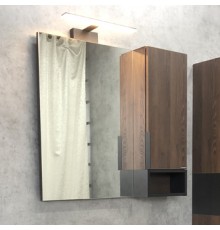 Зеркало Comforty Франкфурт 75, дуб шоколадно-коричневый