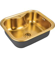 Мойка кухонная Zorg Inox PVD SZR 5848 BRONZE бронза