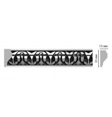 Молдинг DECOMASTER 101C-63 ДМ (33*15*2400 мм)