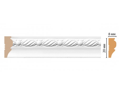 Молдинг DECOMASTER 103-16 (20*8*2400мм)