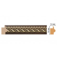 Молдинг DECOMASTER 117-438 (16*12*2400мм)