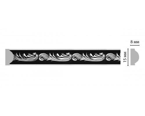 Молдинг DECOMASTER 130-63 ДМ (15*8*2400 мм)