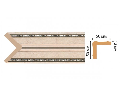 Угол DECOMASTER 142-59 ДМ (50*50*2400 мм)