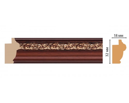 Багет DECOMASTER 534-52 (32*18*2900мм)