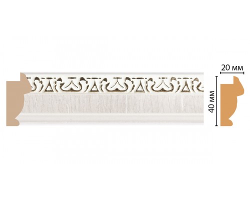 Молдинг DECOMASTER 807-7D (40*20*2900мм)