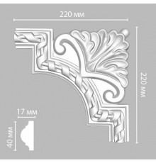 Угол DECOMASTER DP-8050D (220*220*20мм)
