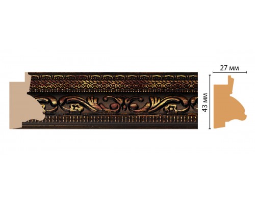 Багет DECOMASTER J13-966 (43*27*2900мм)