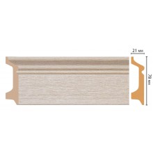 Плинтус напольный DECOMASTER D122-71ДМ (78*21*2400мм)