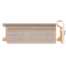 Плинтус напольный DECOMASTER D122-72ДМ (78*21*2400мм)