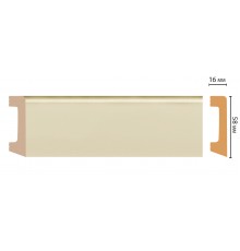 Плинтус напольный DECOMASTER D234-61ДМ (58*16*2400мм)