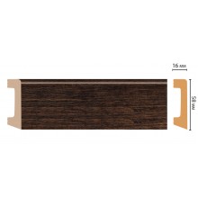 Плинтус напольный DECOMASTER D234-966 ДМ(58*16*2400 мм)