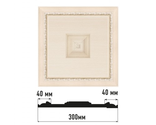 Декоративное панно DECOMASTER D31-13 (300*300*32мм)