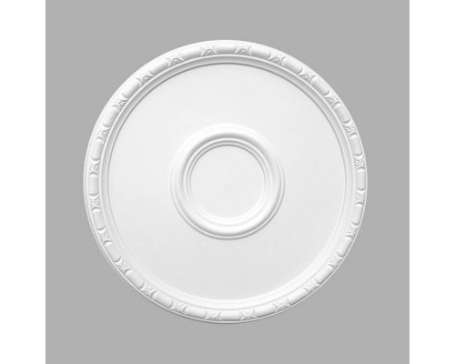 Розетка потолочная DECOMASTER 80050 (d нар. 500, d вн.125, h=31мм)