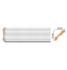 Плинтус потолочный DECOMASTER 180-16 (42*42*2400мм)