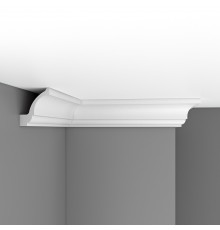 Плинтус потолочный гладкий DECOMASTER DT-85606 (115*142*2400мм)