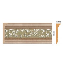 Плинтус потолочный с рисунком DECOMASTER D226-59ДМ (90*20*2400мм)