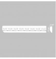 Молдинг с рисунком DECOMASTER 98202F гибкий (50*15*2400мм)