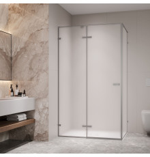 Душевой уголок с распашной дверью на петлях - RGW SV-040Gr 1000x800
