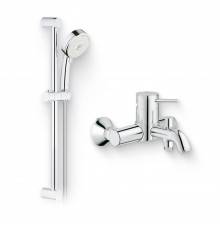 Душевой комплект Смеситель Grohe BauClassic 32865000 + Гарнитур Tempesta Cosmopolitan 27786002
