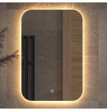 Зеркало Defesto Opti DF 2812S 40х60 с LED-подсветкой, 3000К, сенсорный выключатель