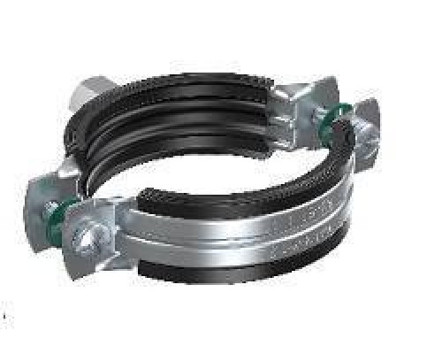 Хомут оцинкованный, Walraven, 2S, M8, 38-46 мм, с epdm