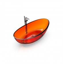 Knief Oval Shape Ванна отдельностоящая 180х93x56см., из полимерного материала, цвет: Citrin # 060. 70001060