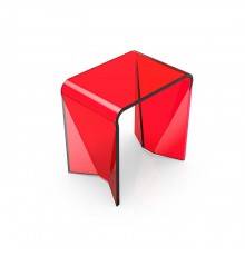 Knief Solid Surface Табурет отдельностоящий, из полимерного материала, цвет: Rubin # 040. 70301040