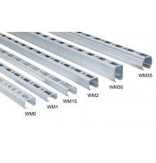 Профиль монтажный Walraven BIS RapidRail WM1 (pg) 30x15х2х2000 мм. 6505001
