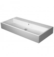 Duravit Vero Air Раковина накладная, 100х47см, без отв., с переливом, цвет: белый. 2350100028