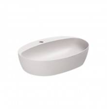 Azzurra Elegance Circle Раковина накладная, 60x42xH14 см, 1 отв., без перелива, цвет: Cenere. ELLA060420CMCE/(ECI60M CE)*1