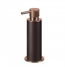 ADJ Диспенсер для жидкого мыла, D7xH19см., цвет: copper/шоколад. 4980.copper/06
