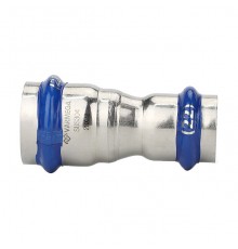 Муфта двухраструбная Varmega Inox Press переходная 28×22 мм. VM702002822