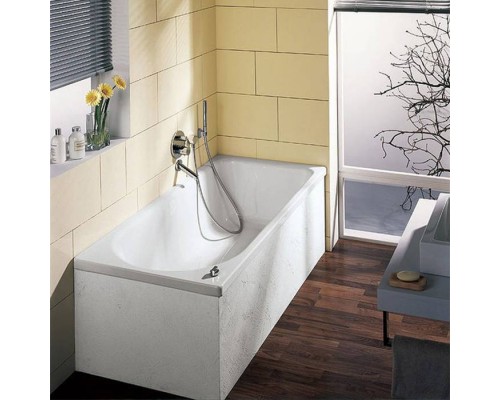 Bette Ocean Ванна с шумоизоляцией пристенная, 170х75х45см, перелив сзади, с комплектом ножек, цвет: белый. 8854-000,  B23-1500