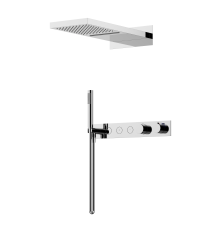 Душевой комплект Sancos Linn SC9023CH, С ВНУТРЕННЕЙ ЧАСТЬЮ, хром