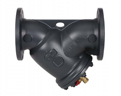 Фильтр сетчатый Danfoss FVF Ду125 Ру16 со сливным краном фланцевый. 065B7735