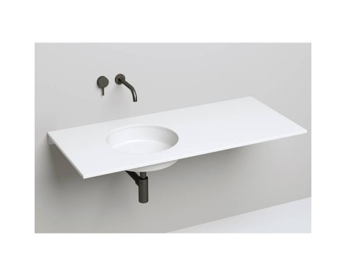 Salini Marea Раковина врезная снизу 42х42х12.8cм, без отв., без перелива, S-Stone, цвет: белый матовый. 1802204M Salini Marea Раковина врезная снизу 42х42х12.8cм, без отв., без перелива, S-Stone, цвет: белый матовый. 1802204M