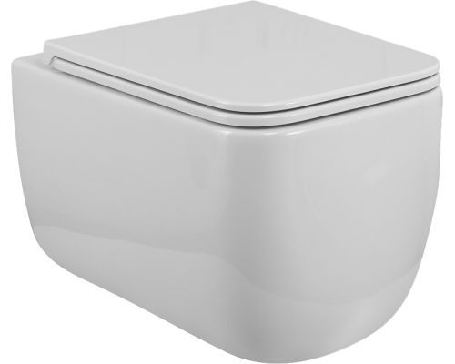 Унитаз подвесной BelBagno Luce BB076CH-TOR/SC безободковый, сиденье soft close