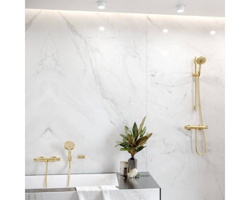 Hansgrohe Ecostat Comfort Смеситель для ванны, термостатический, цвет: шлифованная бронза. 13114140 Hansgrohe Ecostat Comfort Смеситель для ванны, термостатический, цвет: шлифованная бронза. 13114140