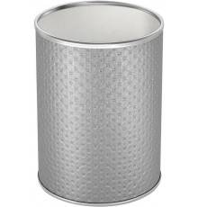 Мусорное ведро Geralis M-PHH-B серебро, хром, 3 л