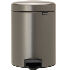 Мусорное ведро Brabantia NewIcon 280443 2х2 л, платиновое