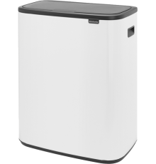Мусорное ведро Brabantia Bo Touch Bin 223006 60 л, белое