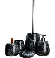 Набор Bath Plus Pietra W-CE2242AA-SET5 черный