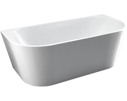 Акриловая ванна Vincea VBT-421-1800 180x80 см, овальная, с ножками, со сливом-переливом