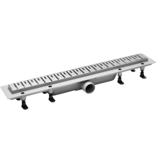 Душевой трап (лоток) Plastbrno DESIGN 2 SZA2750 с решеткой и опорами