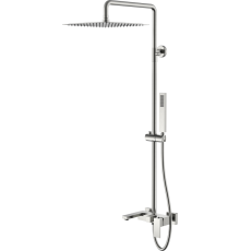 Душевая стойка Boheme Qubic 478-NB brushed nickel