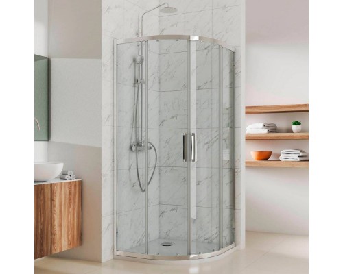 Душевой уголок Kubele DE018 RG-CLN-CH 120х120