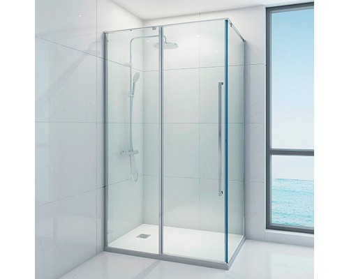 Душевой уголок Мирсант Next 120х90, профиль хром