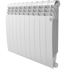 Радиатор биметаллический Royal Thermo BiLiner 500 10 секций, bianco traffico